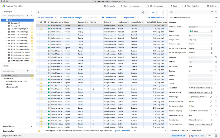 Redesigned Editor interface