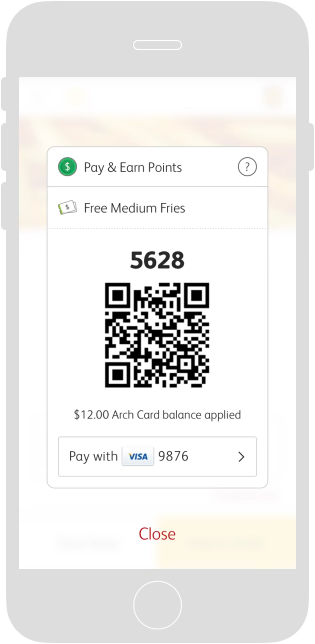 Badge — QR Code Pay + Deal