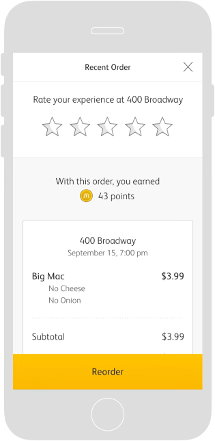 Feedback — Order history