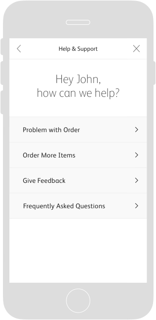 Help & Support — Start